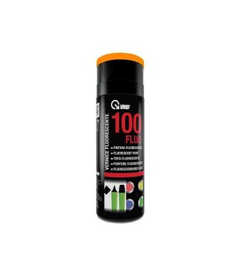 Vopsea spray fluorescenta 400ml portocalie VMD 100 FLUO Italy foto