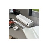 Laminator IZOXIS, 4 in 1, ABS, mod rece/fierbinte, 400 mm/min, 90s incalzire rapida, alb, 60 folii incluse
