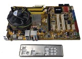 Kit placa de baza second hand ASUS P5K-SE cu procesor INTEL 4 CORE Q9550 LGA775 + Cooler cu insertie de cupru