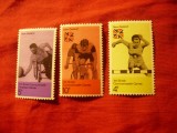 Serie mica Noua Zeelanda 1974 - Jocuri sportive , 3 val.: 4, 5si 10p, Nestampilat