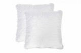 Set 2 Perne matlasate microfibra Striata 70x70 cm Relax KipRoom, Somnart