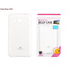 Husa Mercury Jelly Samsung G357FZ Galaxy Ace4 Alb Blister