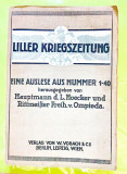 E632-I-WW1-ALBUM Ziarul de război 1915. LILLER KRIEGZEITUNG.