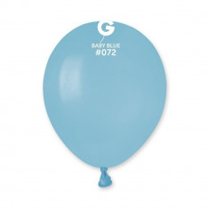 Baloane Latex 13 cm, Baby Blue 72, Gemar A50.72, set 100 buc foto