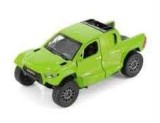 Macheta Toyota GR DKR Hilux verde Kinsmart 1:36