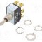 Intrerupator basculant, 3 pozitii, mod comutare ON-OFF-ON, DPDT, HONEYWELL - 12TS15-1