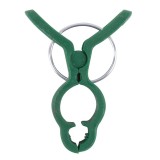 Clema de prindere pentru plante, 75 mm, pentru araci de max 8.2 mm, set 12 buc, PlantClip