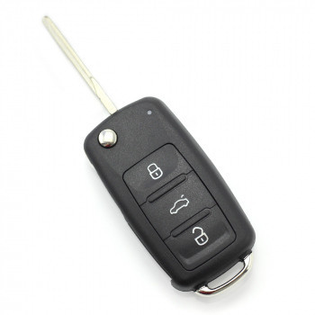 Volkswagen - Carcasă cheie tip briceag, cu 3 butoane, 2010 + (MK6) - CARGUARD foto