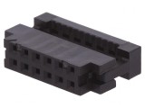 Mufă IDC Mamă 12 PIN 1mm Aurit Fără Presare
