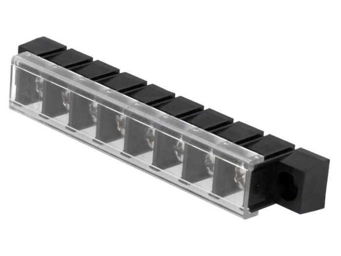 Conector regletă PCB 10mm 8 piste 4mm2