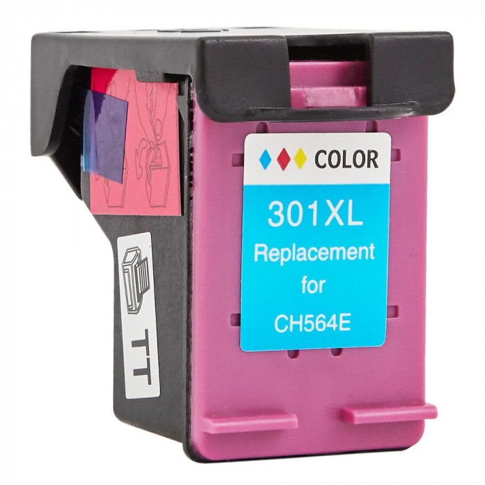 Cap de imprimare pentru HP , CH564EE / 301XL , rem. , multicolor , 18 ml , bulk