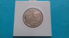 Moneda argint 2 lei 1873 foto