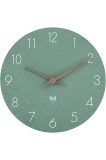 Ceas de perete cu control radio, din lemn MDF, fără zgomot de ticăit, silențios, 30 cm, cu cuarț și baterie, mare, ușor de citit, pentru cameră, casă,