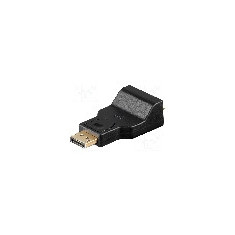 Cablu {{Tip cablu de conectare}}, DisplayPort mufa, D-Sub 15pin HD soclu, {{Lungime cablu}}, {{Culoare izola&#355;ie}}, Goobay - 63489