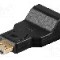 Cablu {{Tip cablu de conectare}}, DisplayPort mufa, D-Sub 15pin HD soclu, {{Lungime cablu}}, {{Culoare izola&amp;#355;ie}}, Goobay - 63489