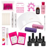 Cumpara ieftin Kit Oja Semipermanenta SensoPRO Milano 10ml cu Lampa UV LED #03