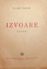 IZVOARE - IULIAN VESPER foto