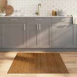 vidaXL Covor dreptunghiular, maro, 100x100 cm, bambus 376800