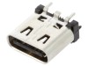 Soclu USB C PCB SMT PIN 16 Vertical USB 3.1 5A, MOLEX