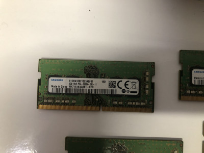 Memorii laptop Sodimm DDR4 8 Gb 2666 SAMSUNG M471A1K43CB1, Garantie foto