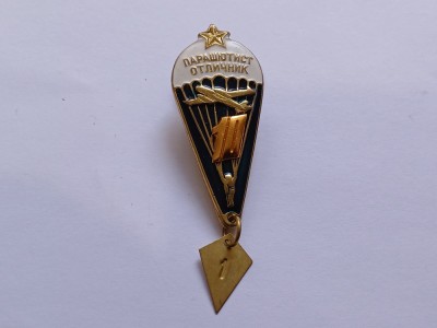 Insigna Parasutist-Rusia foto