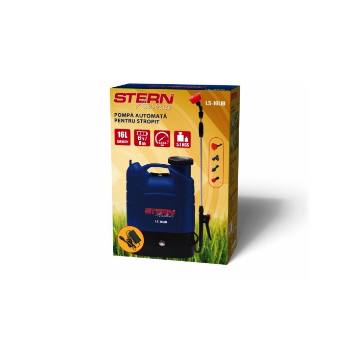 Pompa de stropit 16L cu acumulator Stern Austria Pompa de stropit 16L cu acumulator Stern Austria