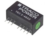 Convertor DC/DC 2W 36-75V la 12V/-12V SIP8