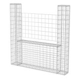 Cumpara ieftin Cos gabion in forma de U, 160 x 20 x 150 cm, otel galvanizat