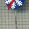 Y 1321 INSIGNA - SPORTIVA - SKI(SCHI) - SUEDIA ?-PENTRU COLECTIONARI