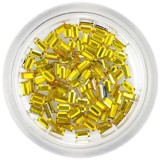 Cumpara ieftin Strasuri galbene, dreptunghiuri, INGINAILS