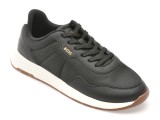 Cumpara ieftin Pantofi sport BOSS negri, 6481, din material textil