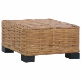 Cumpara ieftin Masuta de cafea, natural, 47 x 47 x 28 cm, ratan