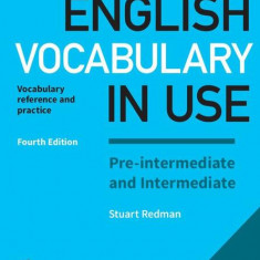English Vocabulary in Use. Pre-intermediate and Intermediate. Book with answers and enhanced eBook - Paperback brosat - Stuart Redman - Cambridge