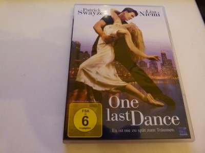 One last dance , dvd foto