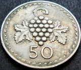 Cumpara ieftin Moneda 50 MILS - CIPRU, anul 1973 *cod 1625 B = TIRAJ MIC!, Europa