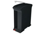 Carcasă pentru șină DIN, gri &icirc;nchis, 101mm x 45mm x 119,5mm