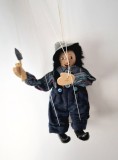 Marioneta Grove International anii &#039; 90 teatru de papusi sculptat in lemn