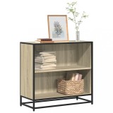 Gossi biblioteca, stejar sonoma, 80x35x76 cm, lemn prelucrat