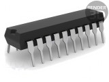 Controler PMIC rezonanță DIP20 UC3879N