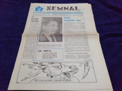 ZIARUL SEMNAL NR 2 MARTIE 1990 foto