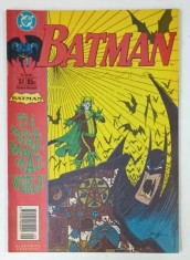 BATMAN MAGAZINE , No. 51 , 1992 , REVISTA DE BENZI DESENATE CU TEXT IN LIMBA ENGLEZA