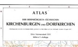Karte Siebenb&uuml;rgens mit siebenb&uuml;rgisch-s&auml;chsischen Kirchenburgen und Dorfkirchen