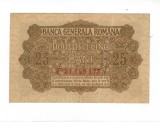 Romania 1917 - 25 bani, ocupatia germana, circulata