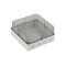 Doza de ramificatie aplicata ABS 290x290x140mm IP67 IK06 transparenta inalta