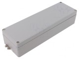 Carcasă universală aluminiu gri 80mm x 250mm x 54mm ATEX EX RJ08
