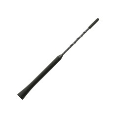 Antena auto pentru exterior cu 2 adaptoare (5-6 mm), 24 cm. neagra