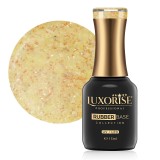 Cumpara ieftin Rubber Base LUXORISE Sparkling Collection - Mango Sprinkles 15ml
