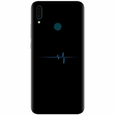 Husa silicon pentru Huawei Y9 2019, Heartbeat foto