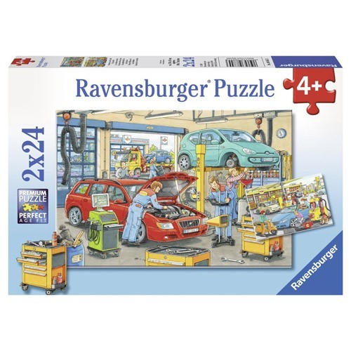 Puzzle Vulcanizare Si Benzinarie, 2X24 Piese Puzzle Vulcanizare Si Benzinarie, 2X24 Piese