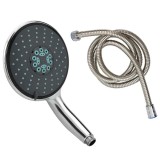 Cumpara ieftin Cap dus de mana multifunctional cu furtun de 1,5 m, crom